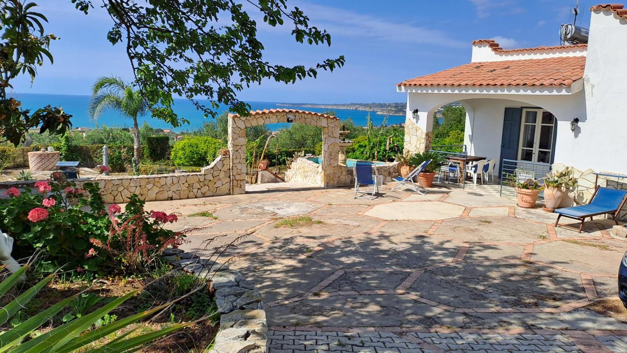 Villa Belvedere Michelle Trappeto  Exterior foto